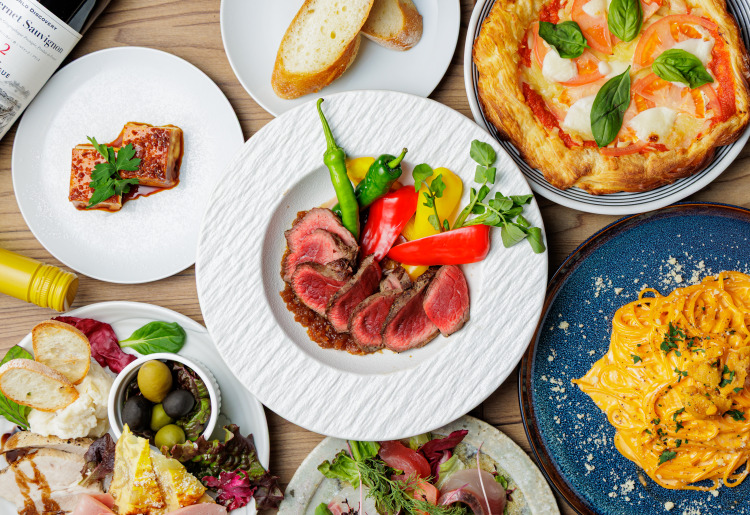 ▼【お料理のみ◆Bコース】季節のパイッツァ・選べるメイン料理・うにのクリームパスタor魚介のペスカトーレなど、おすすめのイタリアンをカジュアルに満喫