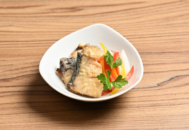 ▼鮮魚のエスカベッシュ(西洋南蛮漬け)